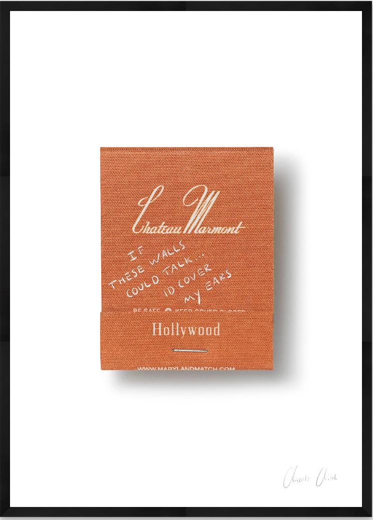 Matchbox at Chateau Marmont